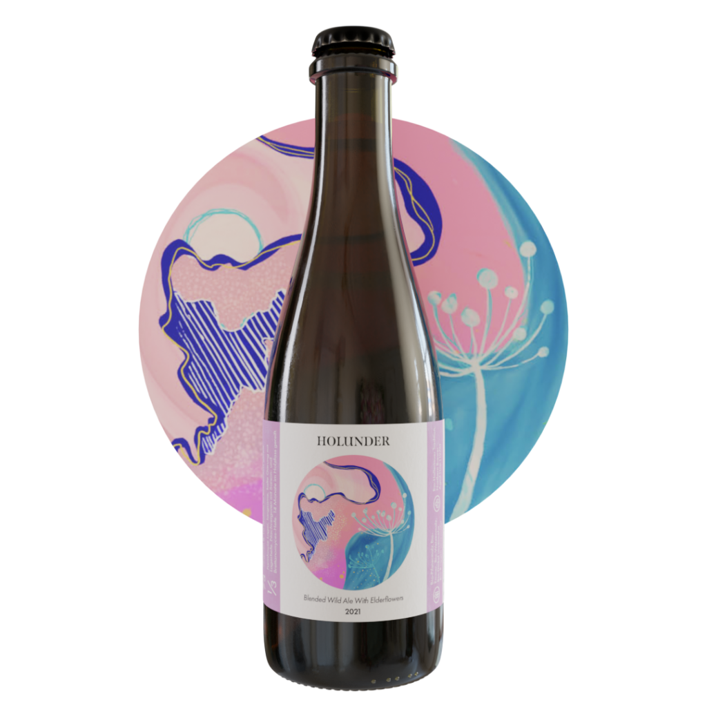 HOLUNDER <br><p id="woo-subtitle">Blended Wild Ale with Elderflowers</p>