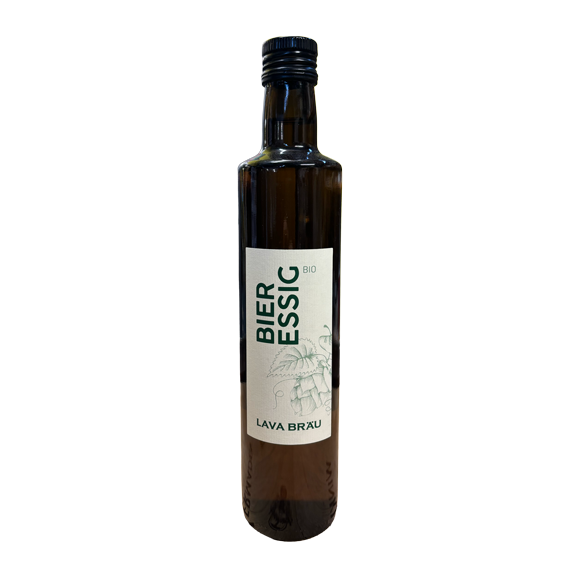 Ein Produktbild von Bio Bier Essig 0,5 l