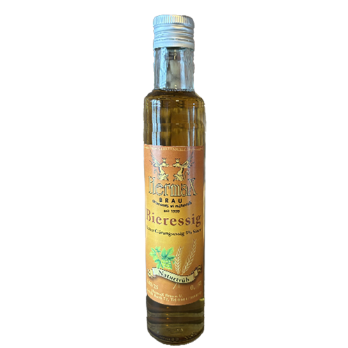 Ein Produktbild von Bieressig Hermax 0,5l